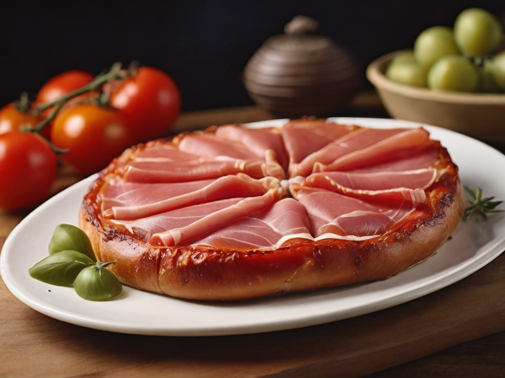 Jamón Torta
Ham, tomato
