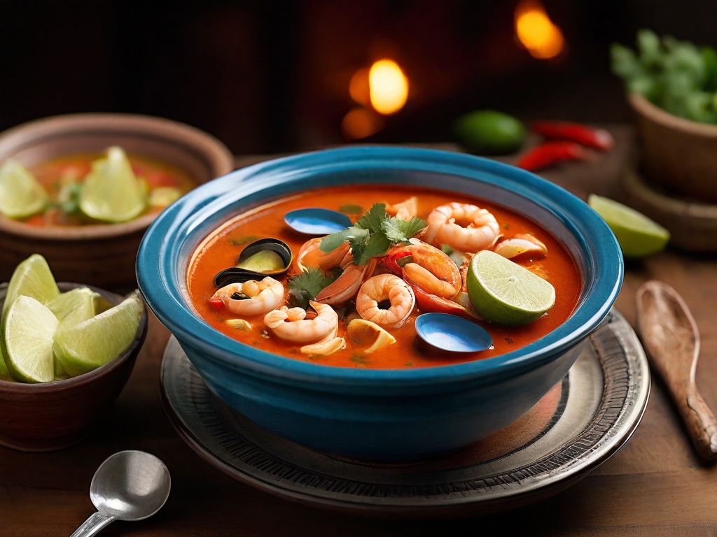 Sopa Azteca (Seafood Soup)