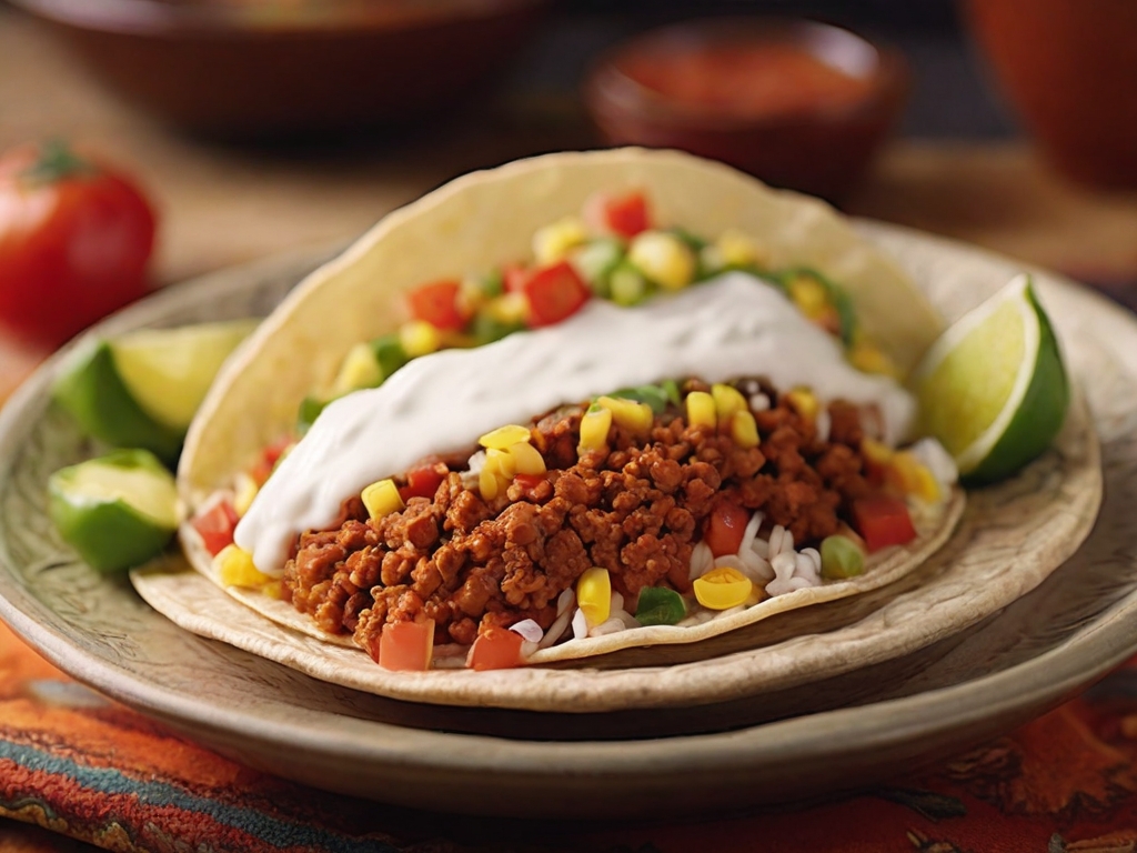Taco with Rice